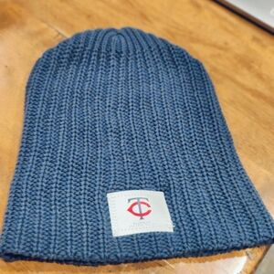 Blue Knit Beanie for Kids